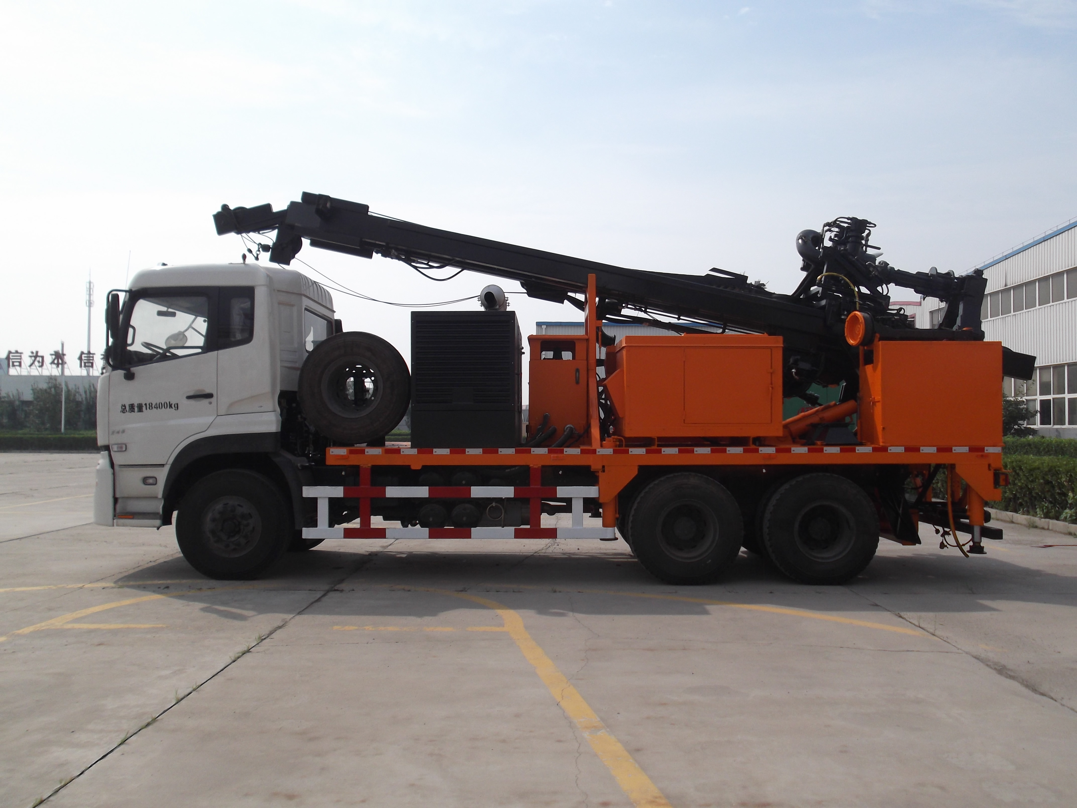 CDC-300 truck mounted Hydraulic top head drilling rig